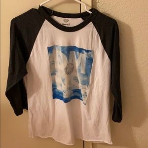 Diamond baseball tee